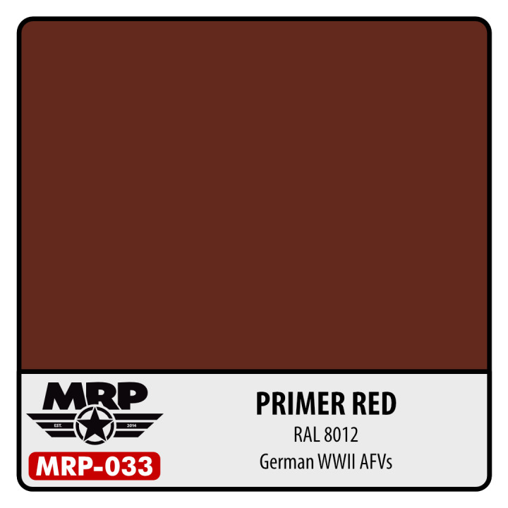 Boxart RAL 8012 PRIMER RED  MR.Paint