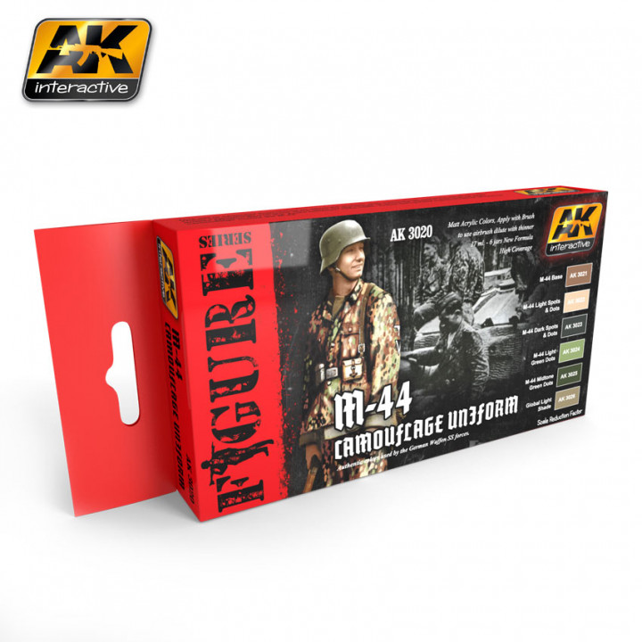 Boxart M-44 Camouflage Uniform AK 3020 AK Interactive