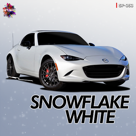 Boxart Mazda Snowflake White  Splash Paints