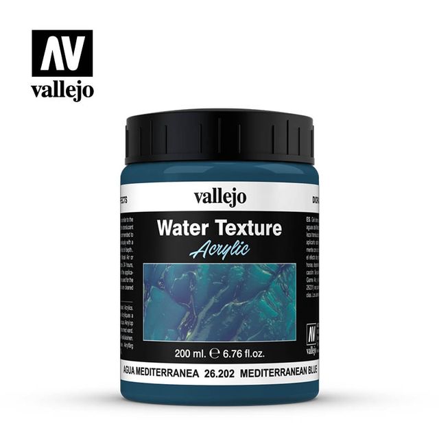 Boxart Acrylic Water Texture - Mediterranean Blue  Vallejo Diorama Effects