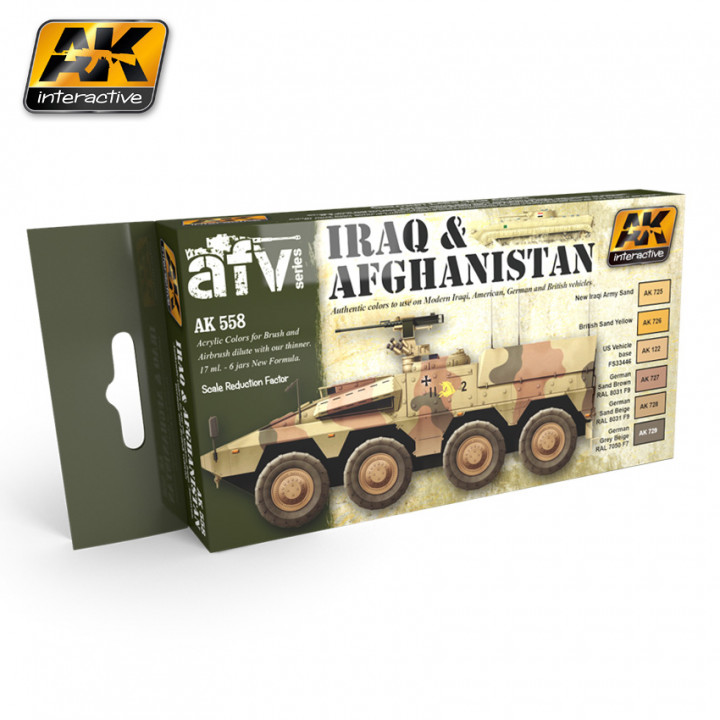 Boxart Iraq & Afghanistan AK 558 AK Interactive