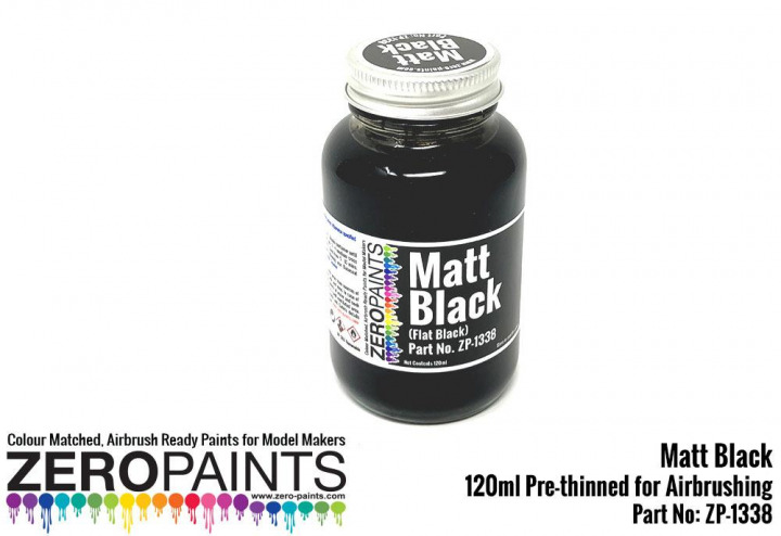 Boxart Matt Black  Zero Paints
