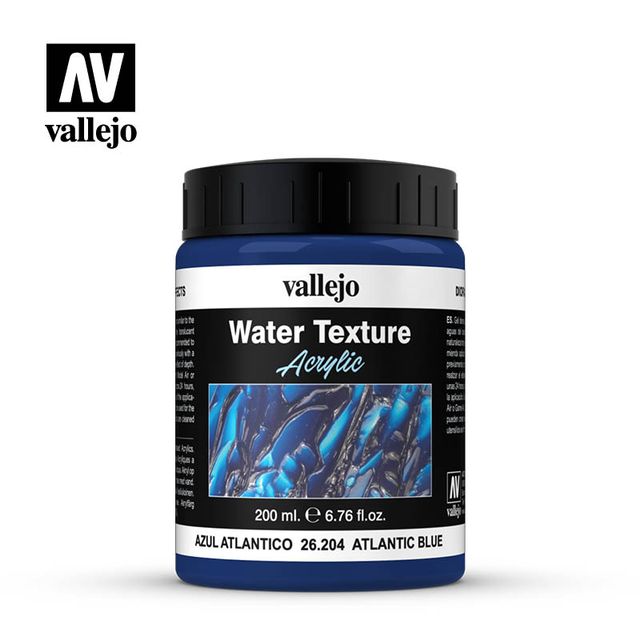 Boxart Acrylic Water Texture - Atlantic Blue 26204 Vallejo Diorama Effects