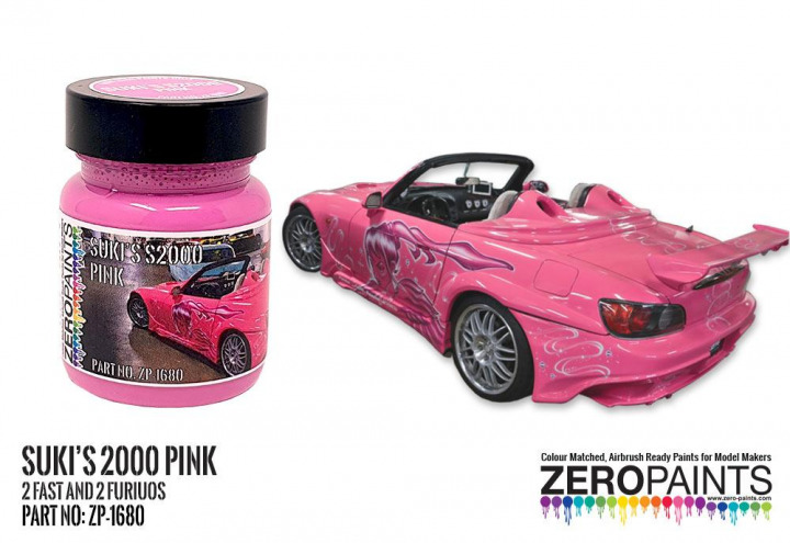 Boxart Suki’s VeilSide Honda S2000 Pink (2 Fast 2 Furious)  Zero Paints