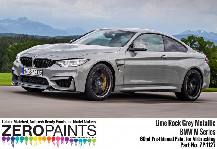 Boxart BMW Lime Rock Grey Metallic  Zero Paints