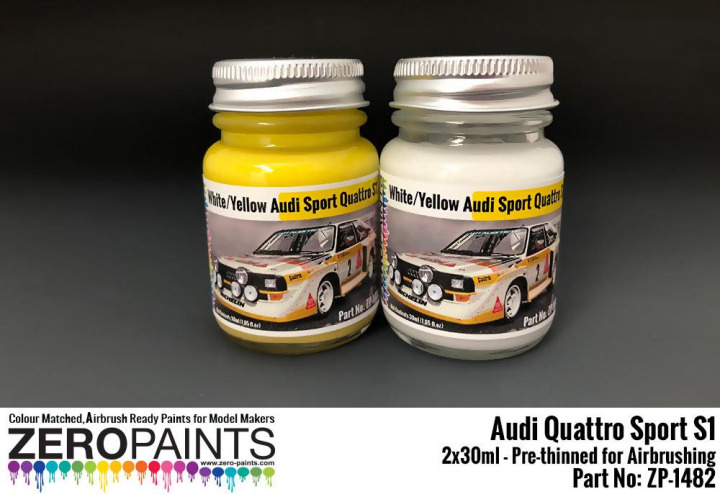 Boxart Audi Quattro Sport S1 ZP-1482 Zero Paints