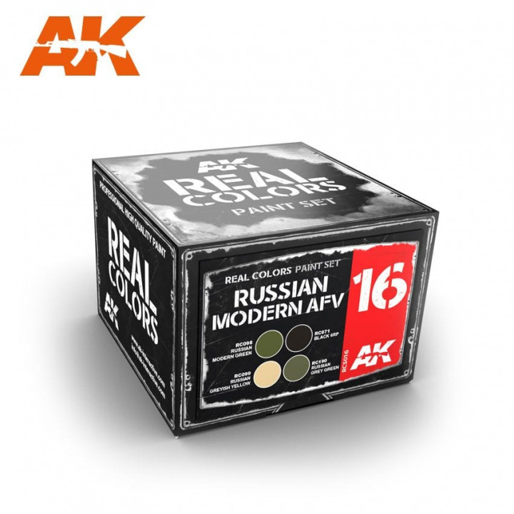 Boxart Russian Modern AFV RCS016 AK Real Colors