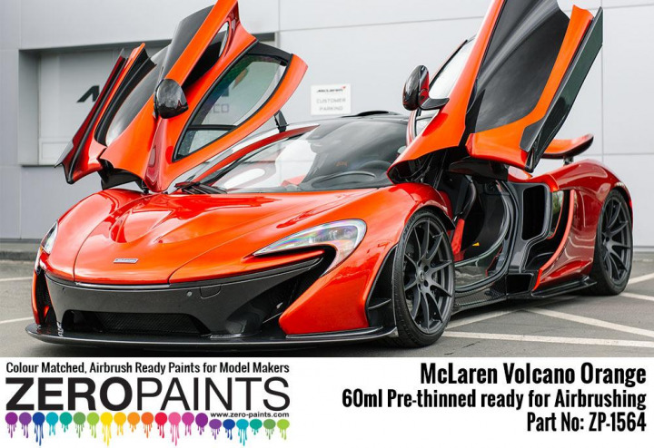Boxart McLaren Volcano Orange  Zero Paints