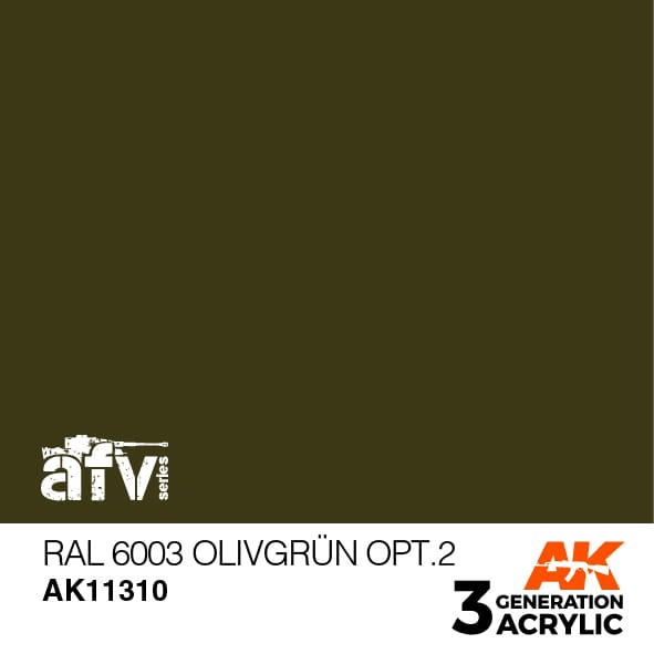Boxart RAL 6003 Olivgrün Opt.2 AK 11310 AK 3rd Generation - AFV