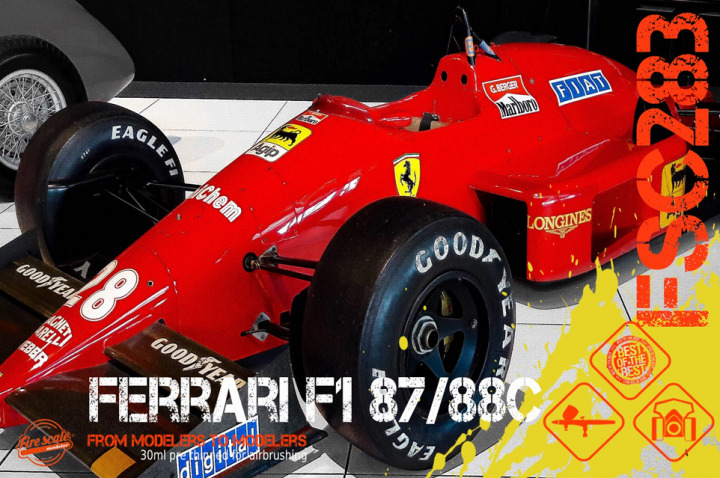 Boxart Ferrari F1 87/88C  Fire Scale Colors