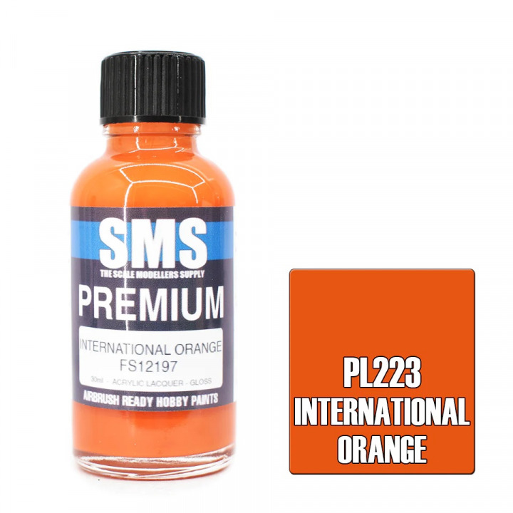 Boxart Premium INTERNATIONAL ORANGE FS12197 PL223 SMS