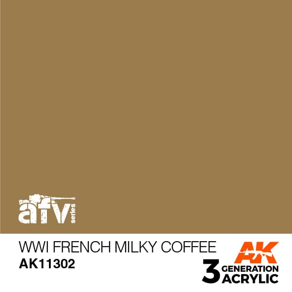 Boxart WWI French Milky Coffee  AK 3rd Generation - AFV