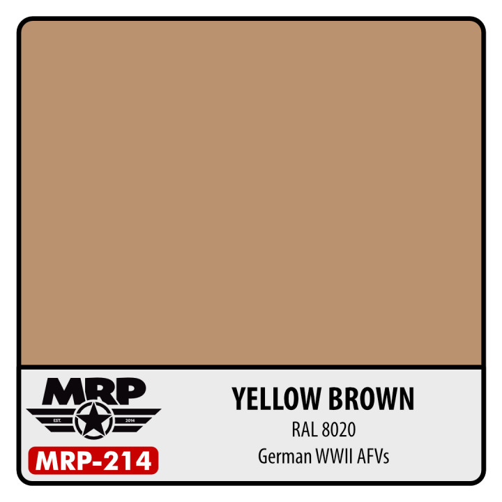Boxart Brown – RAL 8020 (German WWII AFV's)  MR.Paint