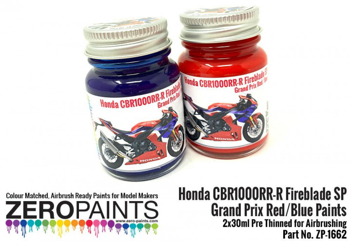 Boxart Honda CBR1000RR-R Fireblade SP Grand Prix Red/Blue  Zero Paints