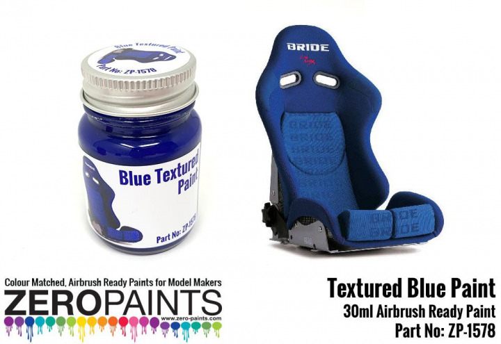 Boxart Blue Textured  Zero Paints