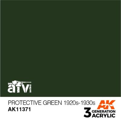 Boxart Protective Green 1920's-1930's  AK 3rd Generation - AFV