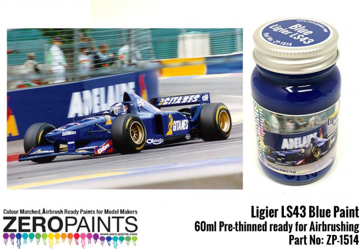 Boxart Ligier LS43 Blue  Zero Paints