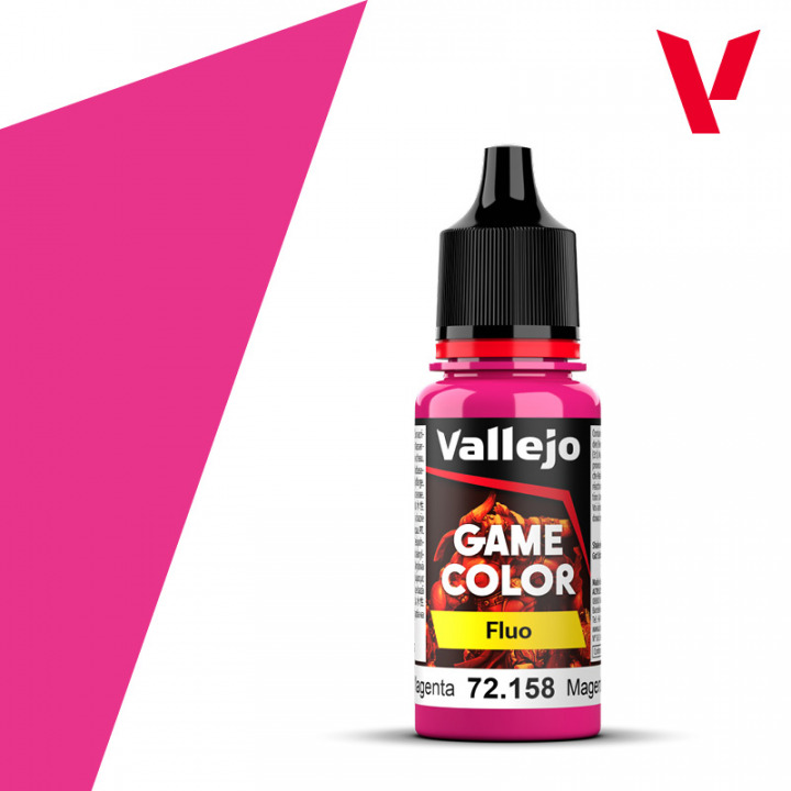 Boxart Fluorescent Magenta Vallejo Game Color Boxart Fluorescent Magenta Vallejo Game Color