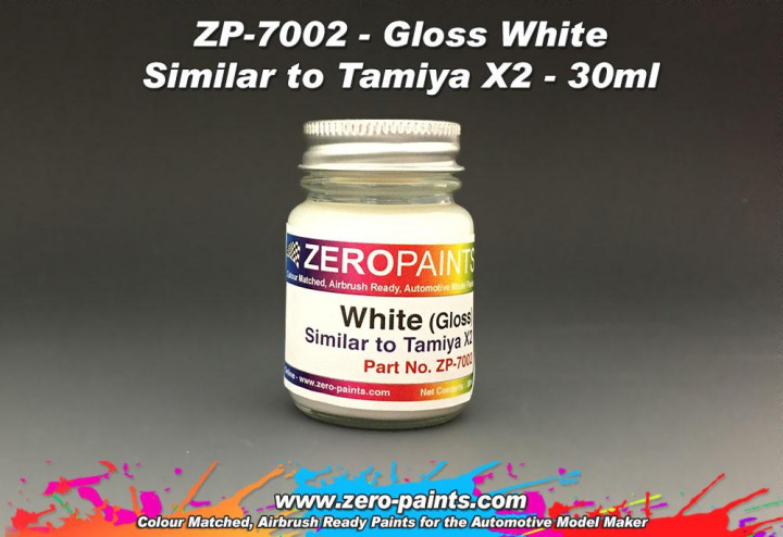 Boxart White - Similar to Tamiya X2  Zero Paints