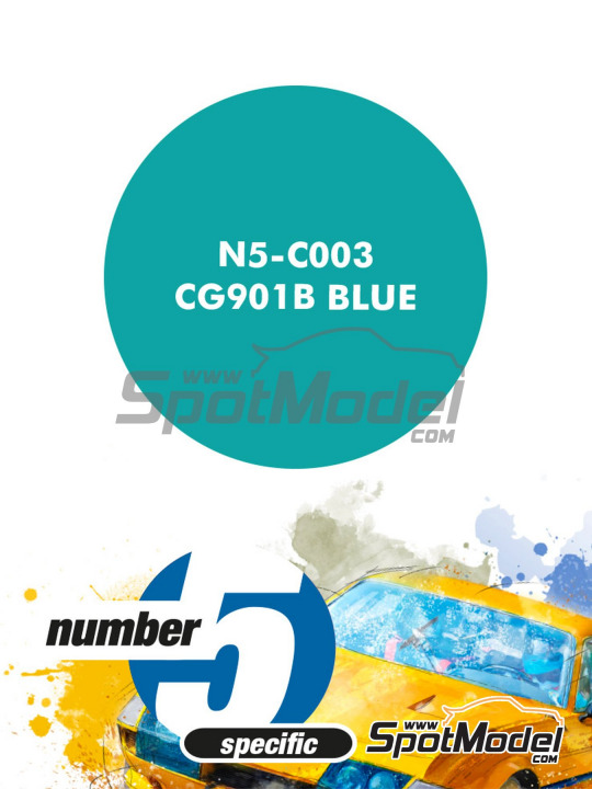 Boxart CG901B Blue  Number Five
