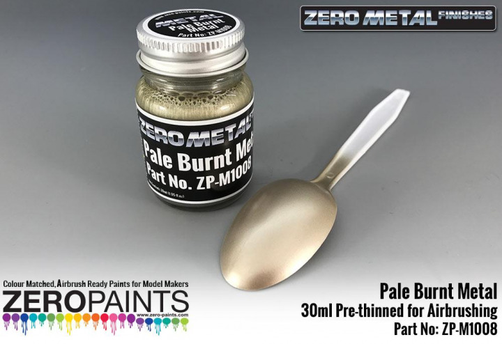 Boxart Pale Burnt Metal - Zero Metal Finishes  Zero Paints