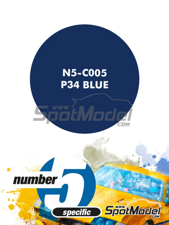 Boxart P34 Blue  Number Five