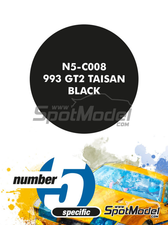 Boxart 993 GT2 Taisan Black  Number Five