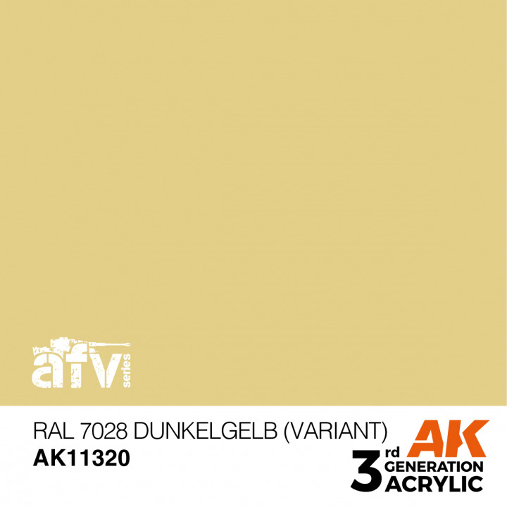 Boxart RAL 7028 Dunkelgelb (Variant)  AK 3rd Generation - AFV