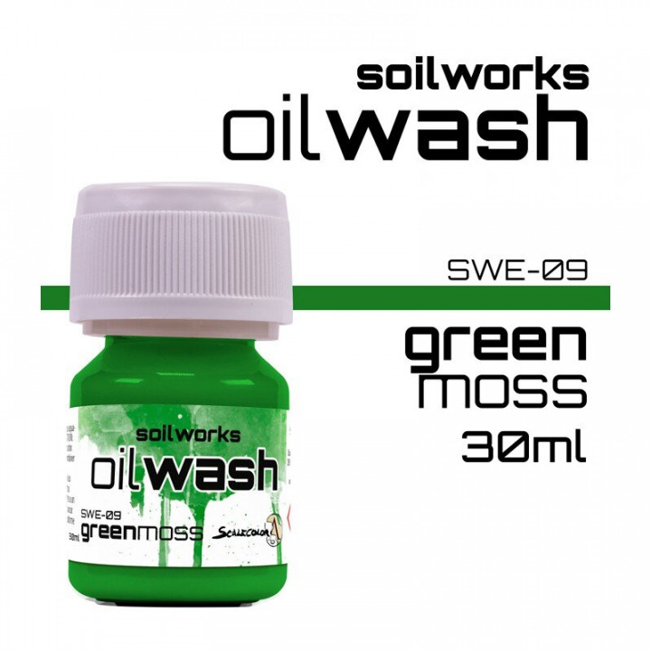 Boxart Oilwash Green Moss  Scale75