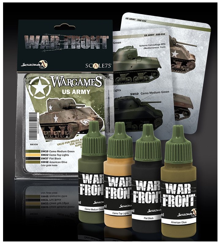 Boxart Wargames - US Army Paint Set  Scale75