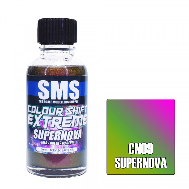 Boxart Colour Shift Extreme - SUPERNOVA (GOLD/GREEN/MAGENTA) CN09 SMS