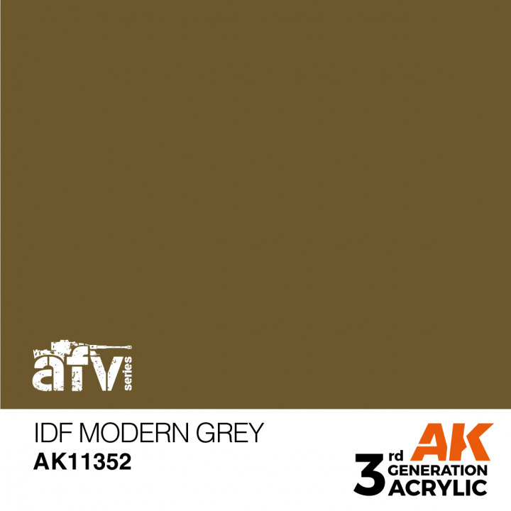 Boxart IDF Modern Grey  AK 3rd Generation - AFV