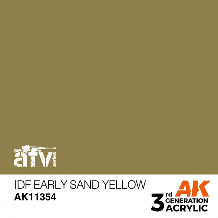 Boxart IDF Early Sand Yellow  AK 3rd Generation - AFV