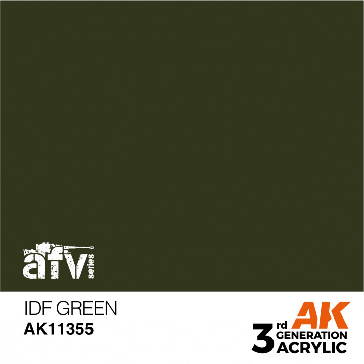Boxart IDF Green  AK 3rd Generation - AFV