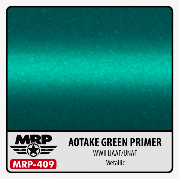 Boxart Aotake Green Primer (WWII IJAAF/IJNAF) (Metallic)  MR.Paint
