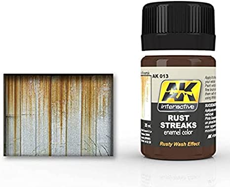 Boxart Rust Streaks: Rusty Wash Effect AK 013 AK Interactive