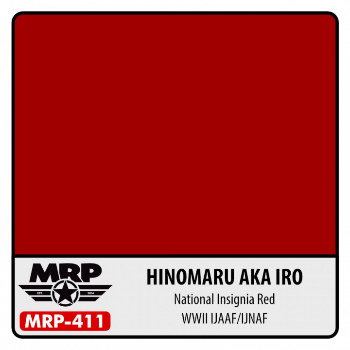 Boxart Hinomaru Aka Iro (National Insignia Red) (WWII IJAAF/IJNAF)  MR.Paint