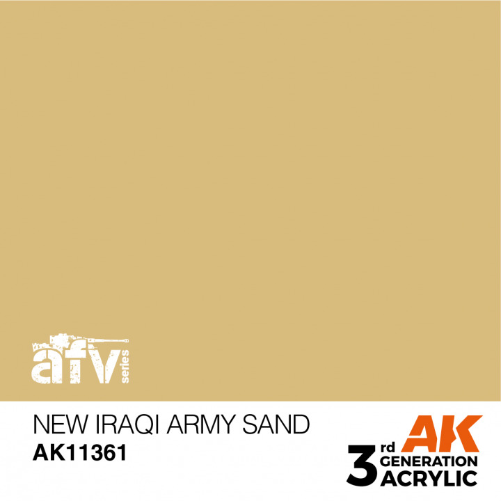 Boxart New Iraqi Army Sand  AK 3rd Generation - AFV