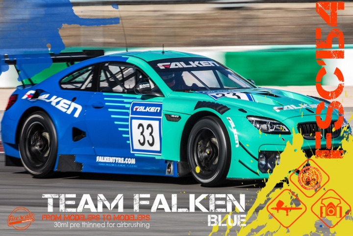 Boxart Falken Blue Team  Fire Scale Colors