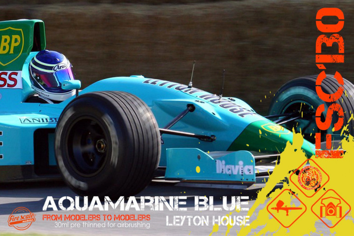 Boxart Leyton House Aquamarine Blue  Fire Scale Colors