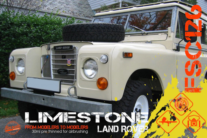Boxart Limestone Land Rover  Fire Scale Colors