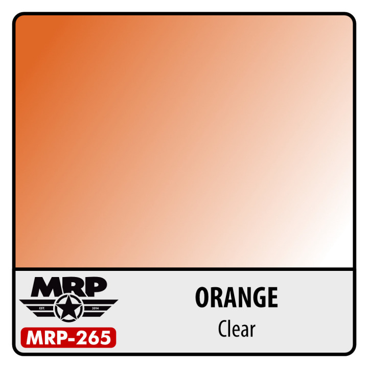 Boxart Orange (Clear)  MR.Paint