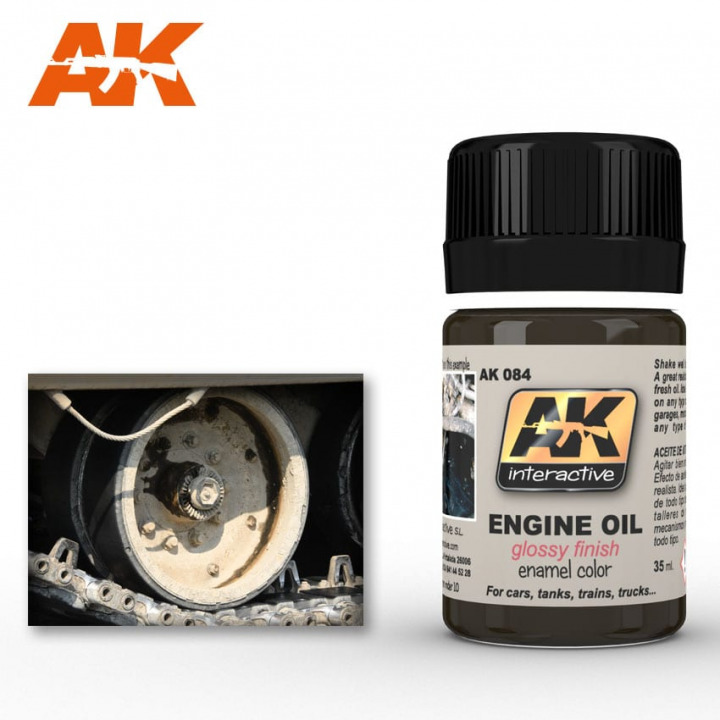 Boxart Fresh Engine Oil AK 084 AK Interactive