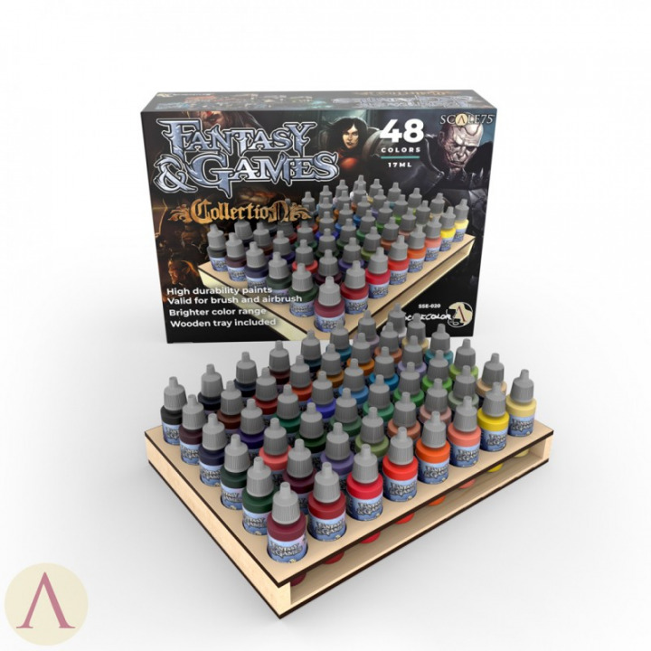 Boxart Fantasy and Games Collection Paint Set  Scale75