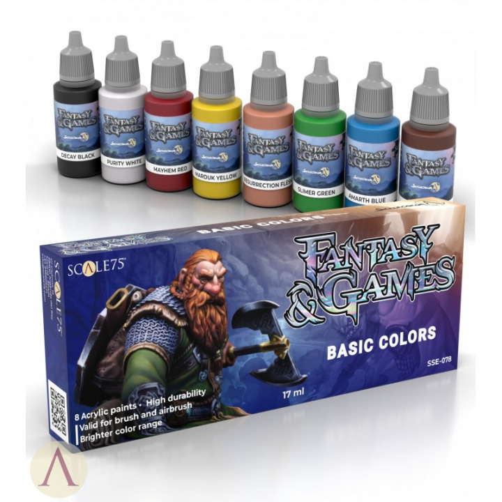 Boxart Fantasy & Games Basic Colors  Scale75