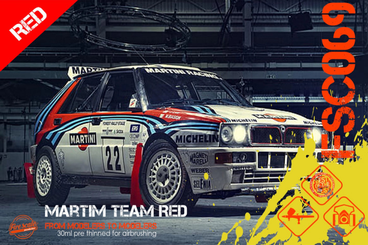 Boxart Martini Team Red  Fire Scale Colors