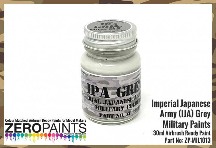 Boxart Imperial Japanese Army (IJA) Grey  Zero Paints