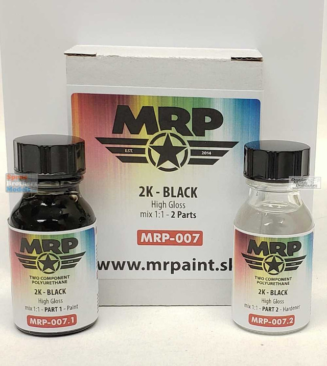 Boxart Black 2K High Gloss [2 Component Polyurethane Set] PART 2 - HARDENER MR.Paint