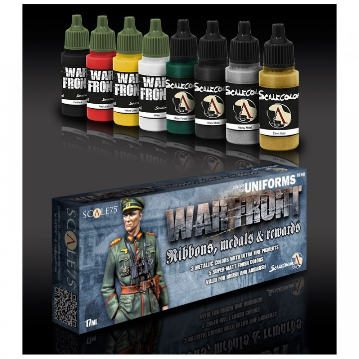 Boxart Ribbons, Medals and Rewards Paint Set  Scale75