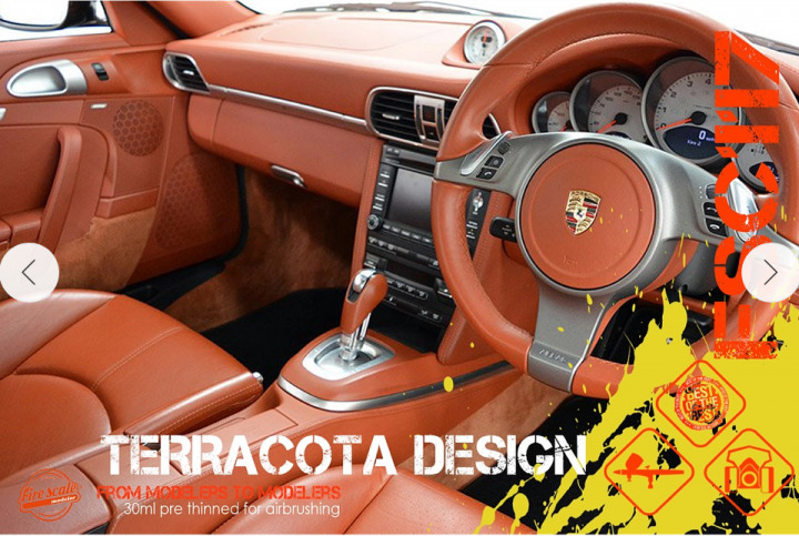 Boxart Terracotta Design  Fire Scale Colors